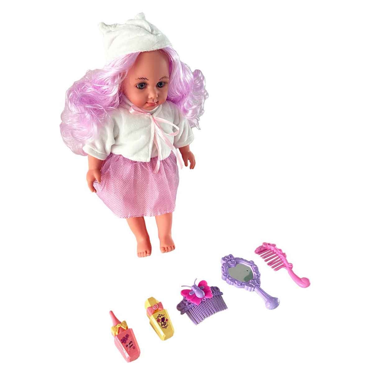 ليدي تويز مجموعة دمية طفلة 14 بوصة للبنات، عمر 3-4 سنوات