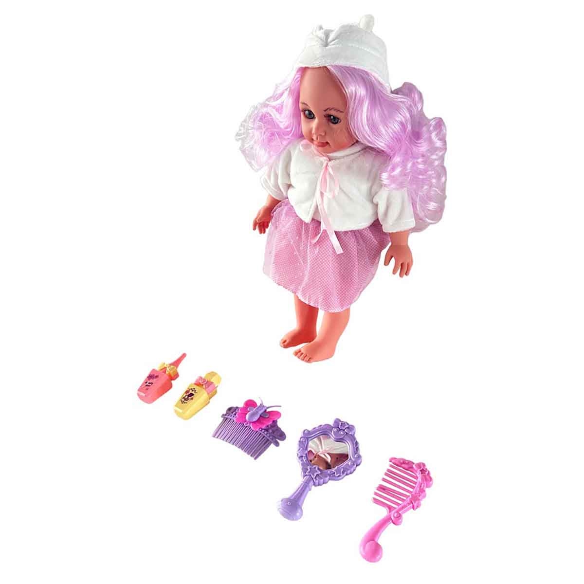 ليدي تويز مجموعة دمية طفلة 14 بوصة للبنات، عمر 3-4 سنوات