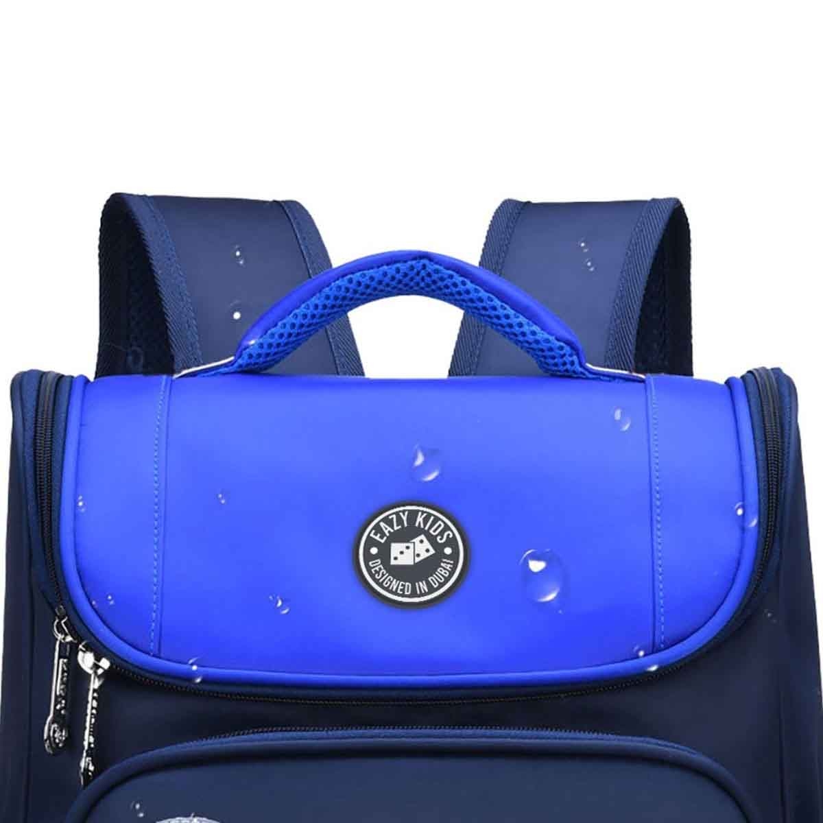 Eazy Kids Blue Ergonomic School Bag Unisex, 3-4 Years