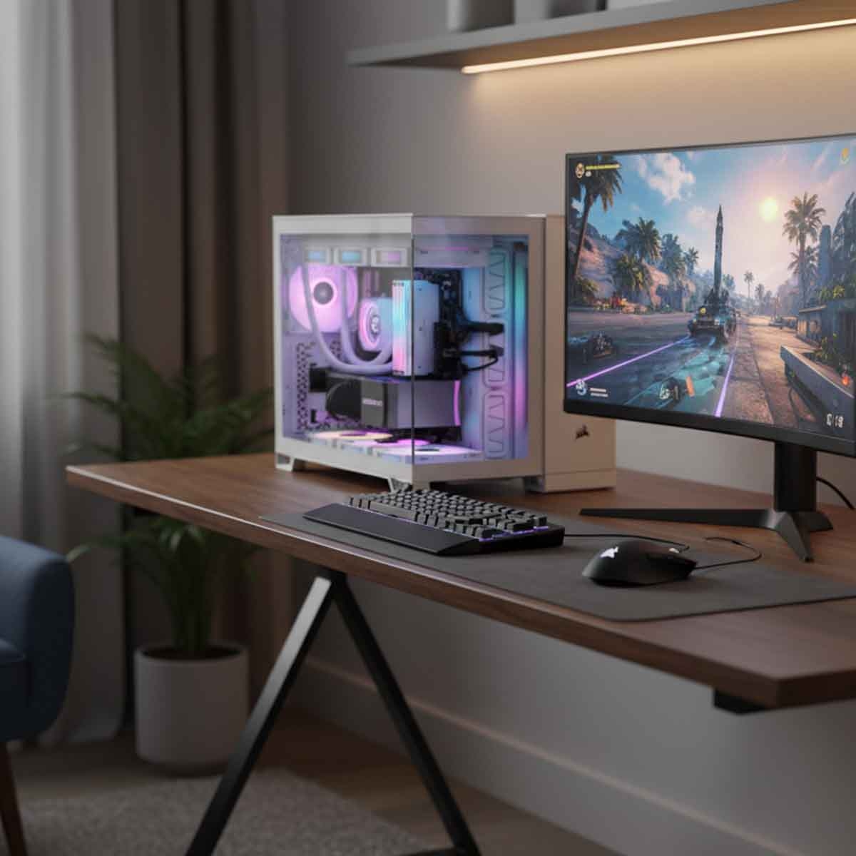 Corsair 2500X Link TG Small-Tower Micro-ATX Dual Chamber Gaming PC Case