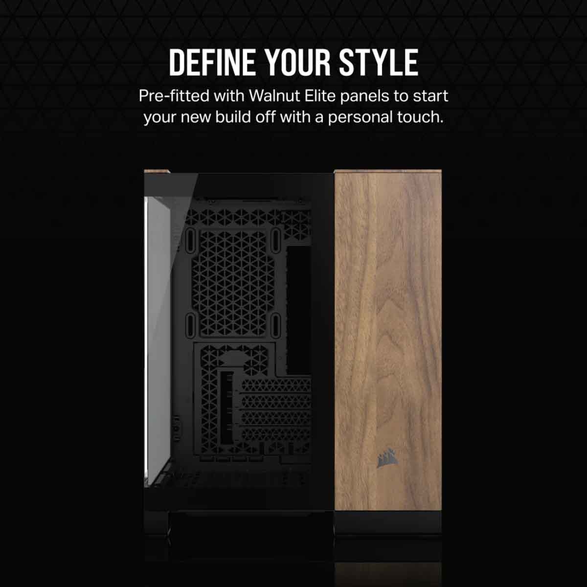 Corsair 2500X Small-Tower Micro-ATX Dual Chamber Gaming PC Case