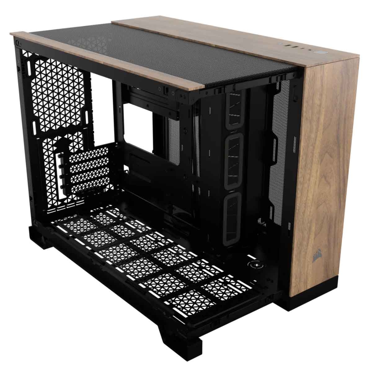 Corsair 2500X Small-Tower Micro-ATX Dual Chamber Gaming PC Case