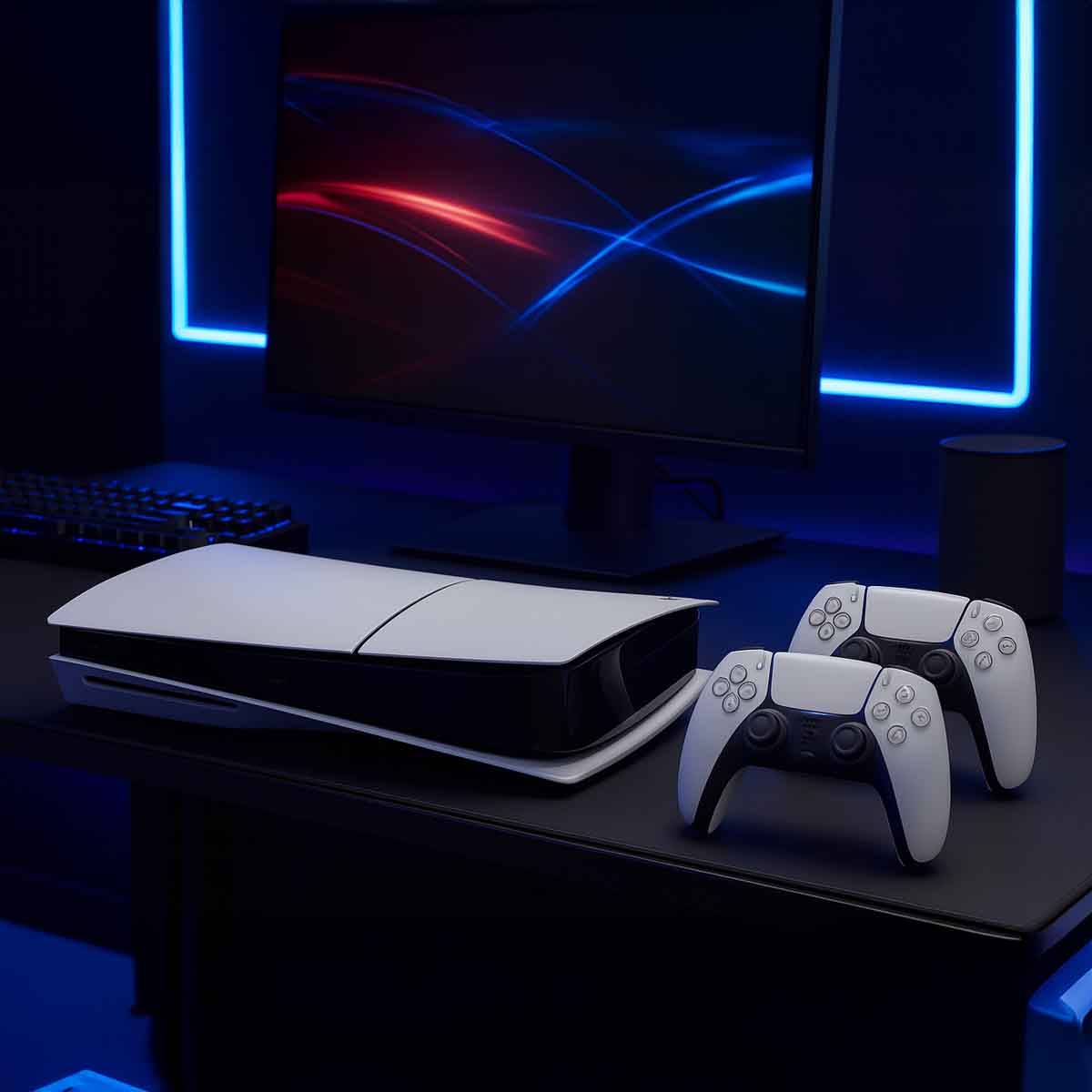 سوني جهاز بلايستيشن 5 سليم النسخة الرقمية مع وحدة تحكم