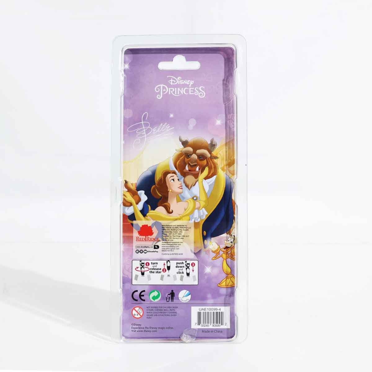 ديزني برينسيس بيل قلم ثلاثي الأبعاد أسود مقاس 0.5مم للجنسين، عمر 3-4 سنوات