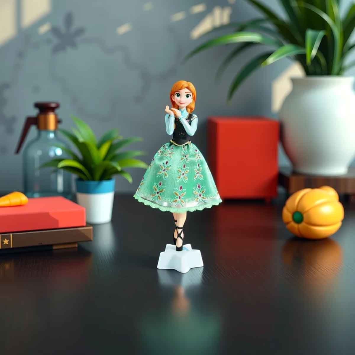 Disney Frozen Anna 0.5mm Black 3D Pen Unisex, 3-4 Years