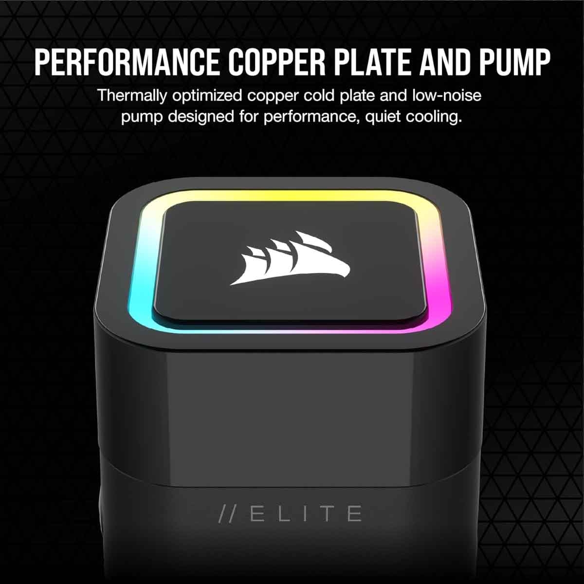 Corsair iCUE 4000D RGB Airflow RGB Elite Fans for Mid-Tower Gaming PC Case