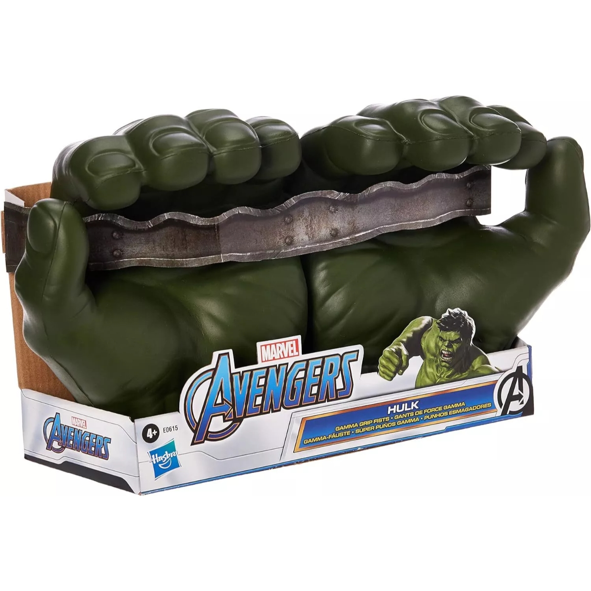 Hasbro Avn Hulk Gamma Grip Fists Dress Up Accessories Boys, 5-7 Years