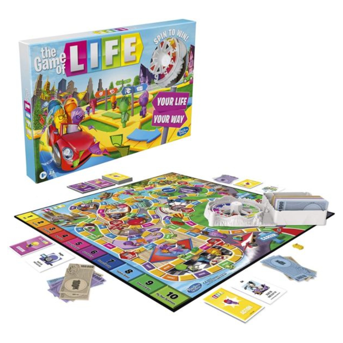 Hasbro Game of Life Classic Playsets Unisex, 8-10 Years