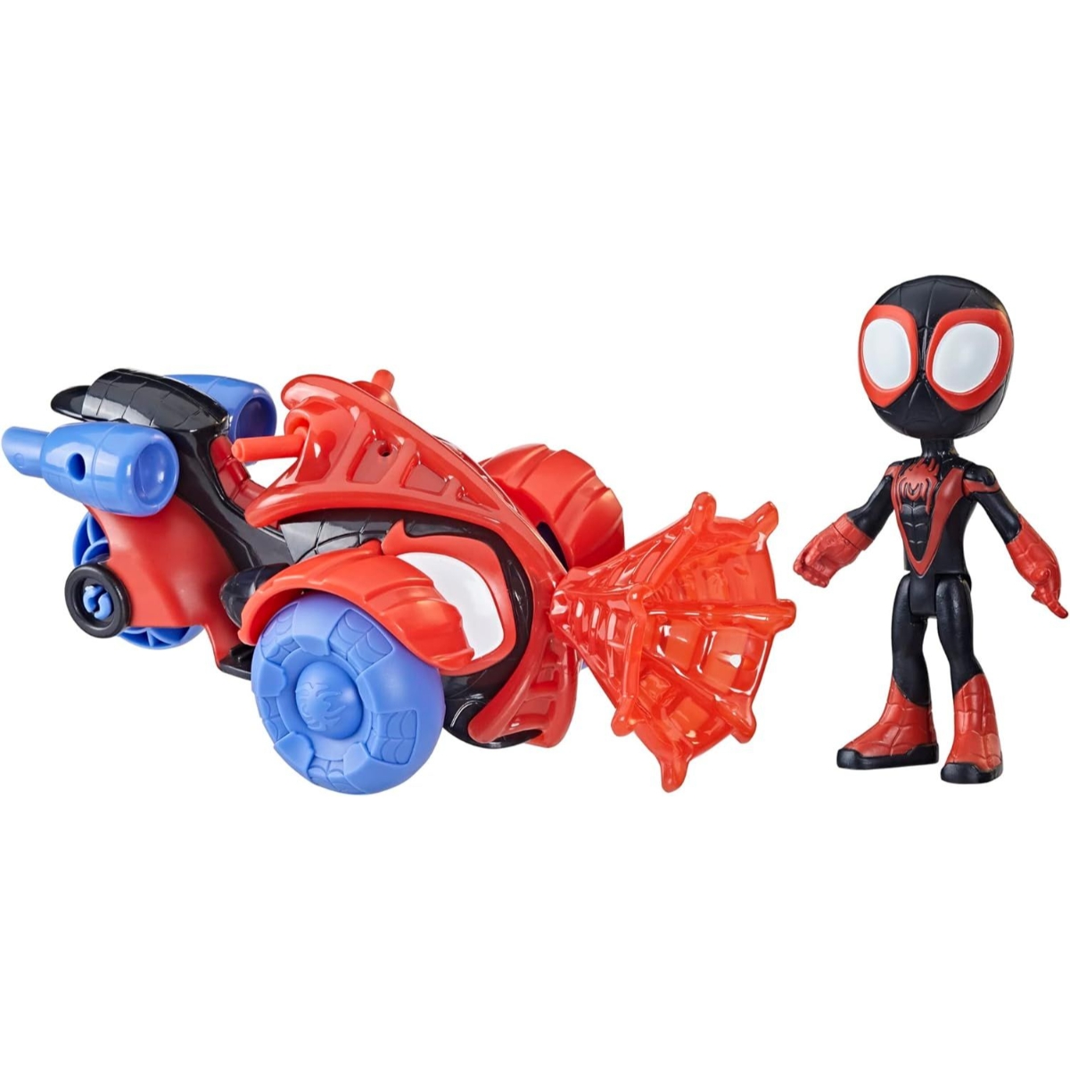 Marvel Spidey & Friends Miles Techno Racer Action Figure Set Unisex, 3-4 Years