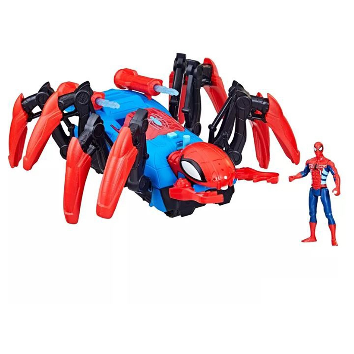 Marvel Epic Hero Series Web Splashers Crawl 'N Blast Spider Action Figure Playset Unisex, 5-7 Years