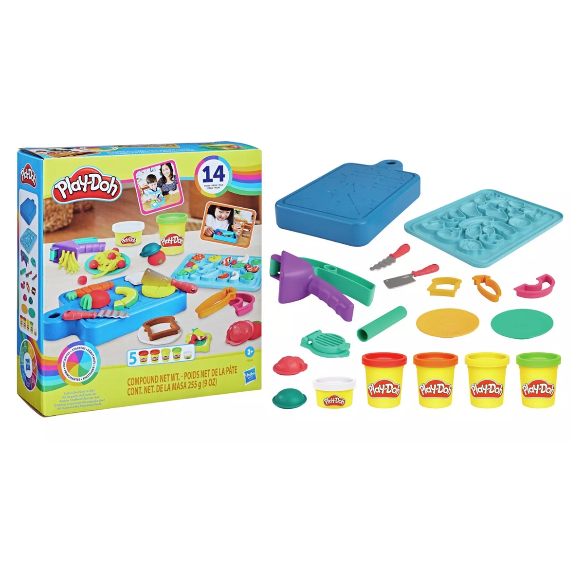 بلاي-دو مجموعة عجينة بداية ليتل شيف للجنسين، 3-4 سنوات