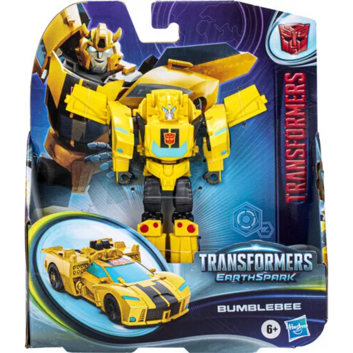 Transformers 5″ EarthSpark - Warrior Class Bumblebee Action Figure Unisex, 5-7 Years