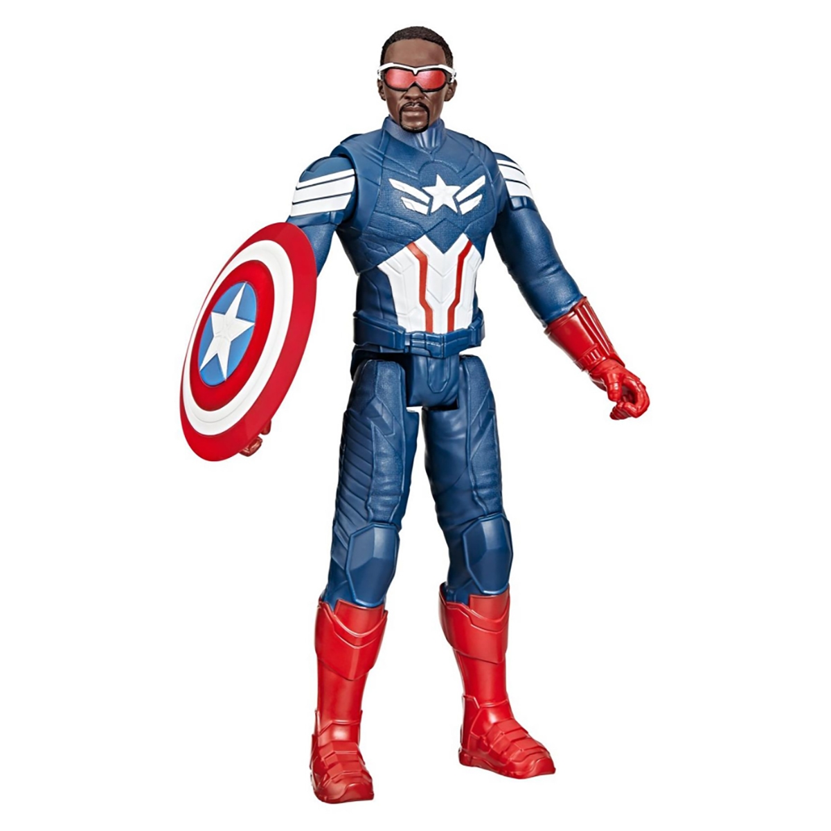 Marvel Studios Titan Hero Captain America Action Figure Set Unisex, 5-7 Years