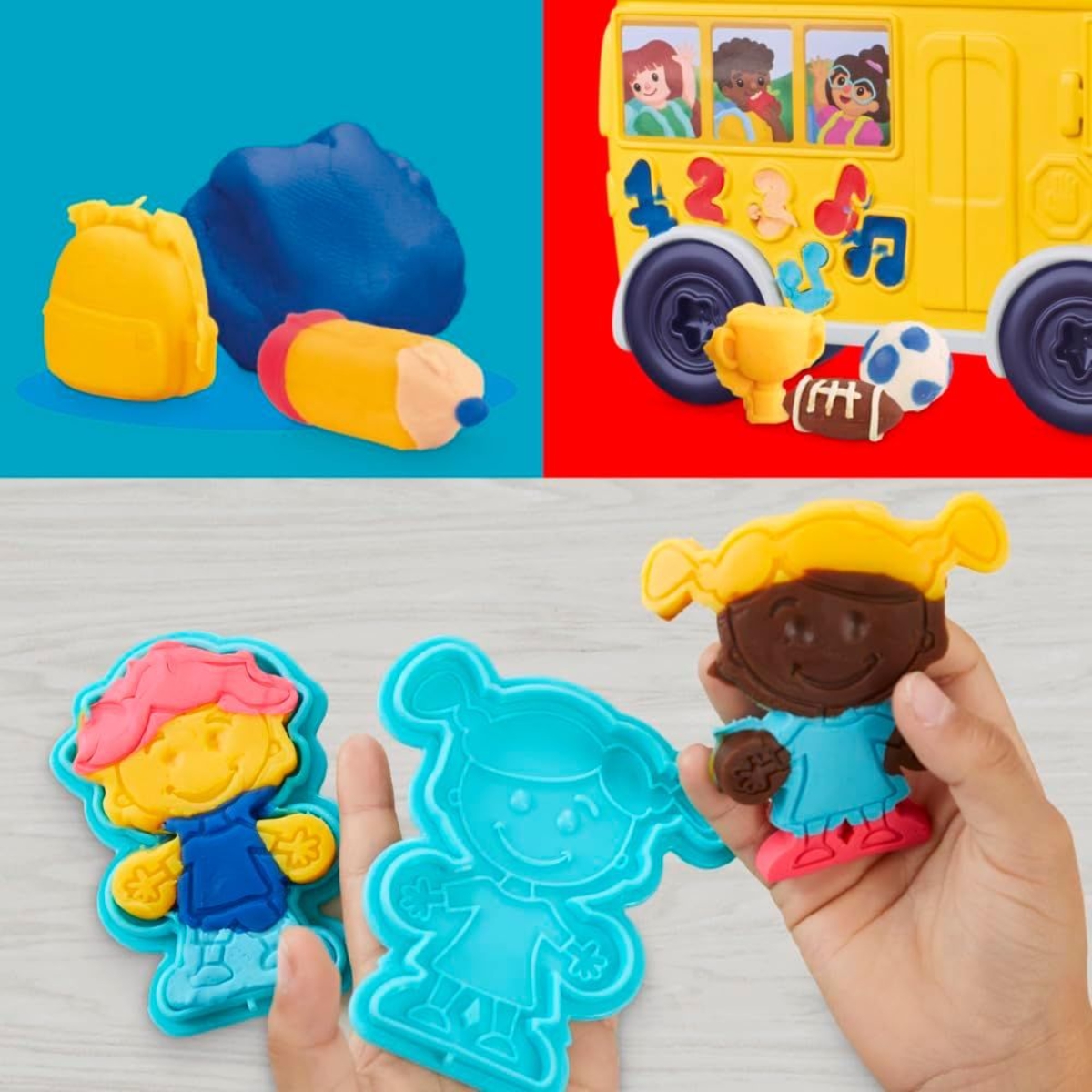 Play-Doh School Day Adventures Clay Set Unisex, 3-4 Years