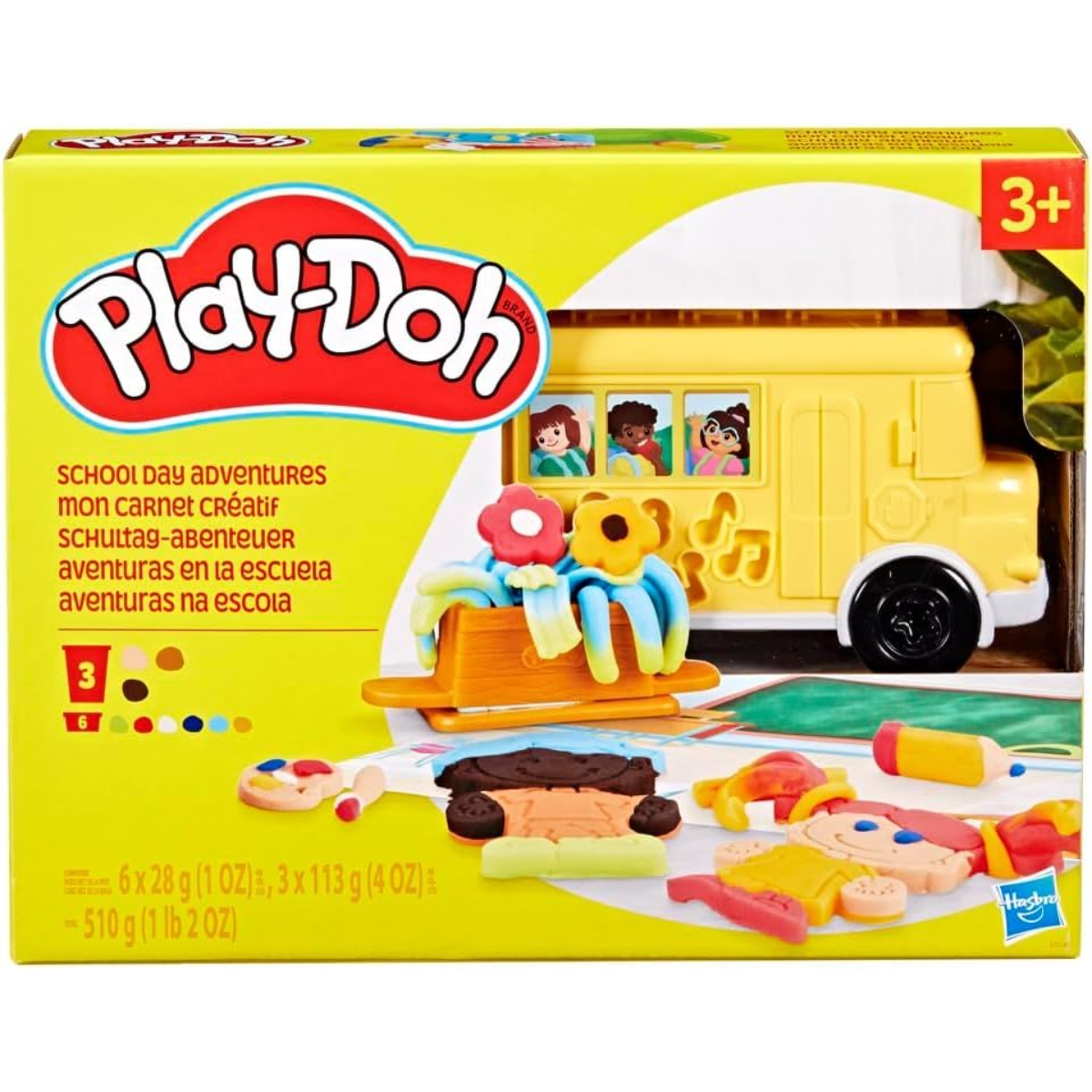 Play-Doh School Day Adventures Clay Set Unisex, 3-4 Years