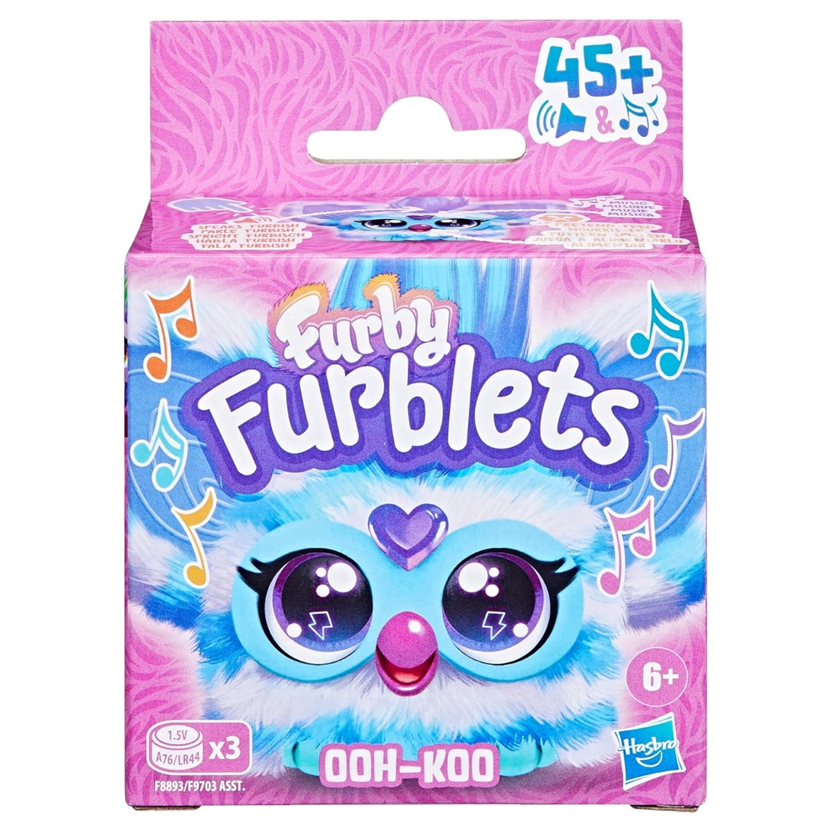 فوربي فوربليتز أوه-كو دمية محشوة إلكترونية تفاعلية صغيرة للجنسين، 5-7 سنوات