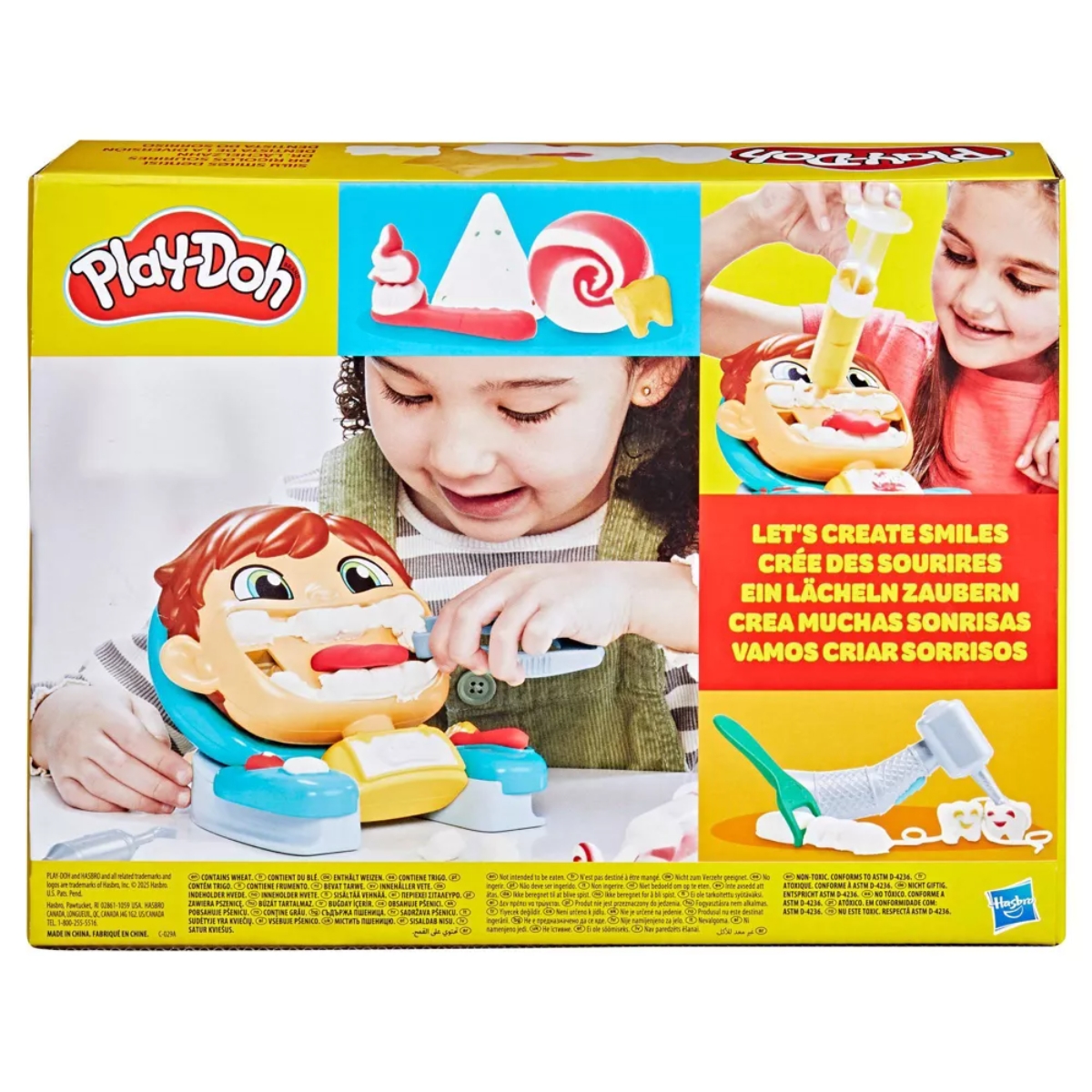 Play-Doh Silly Smiles Dentist Playset Unisex, 3-4 Years