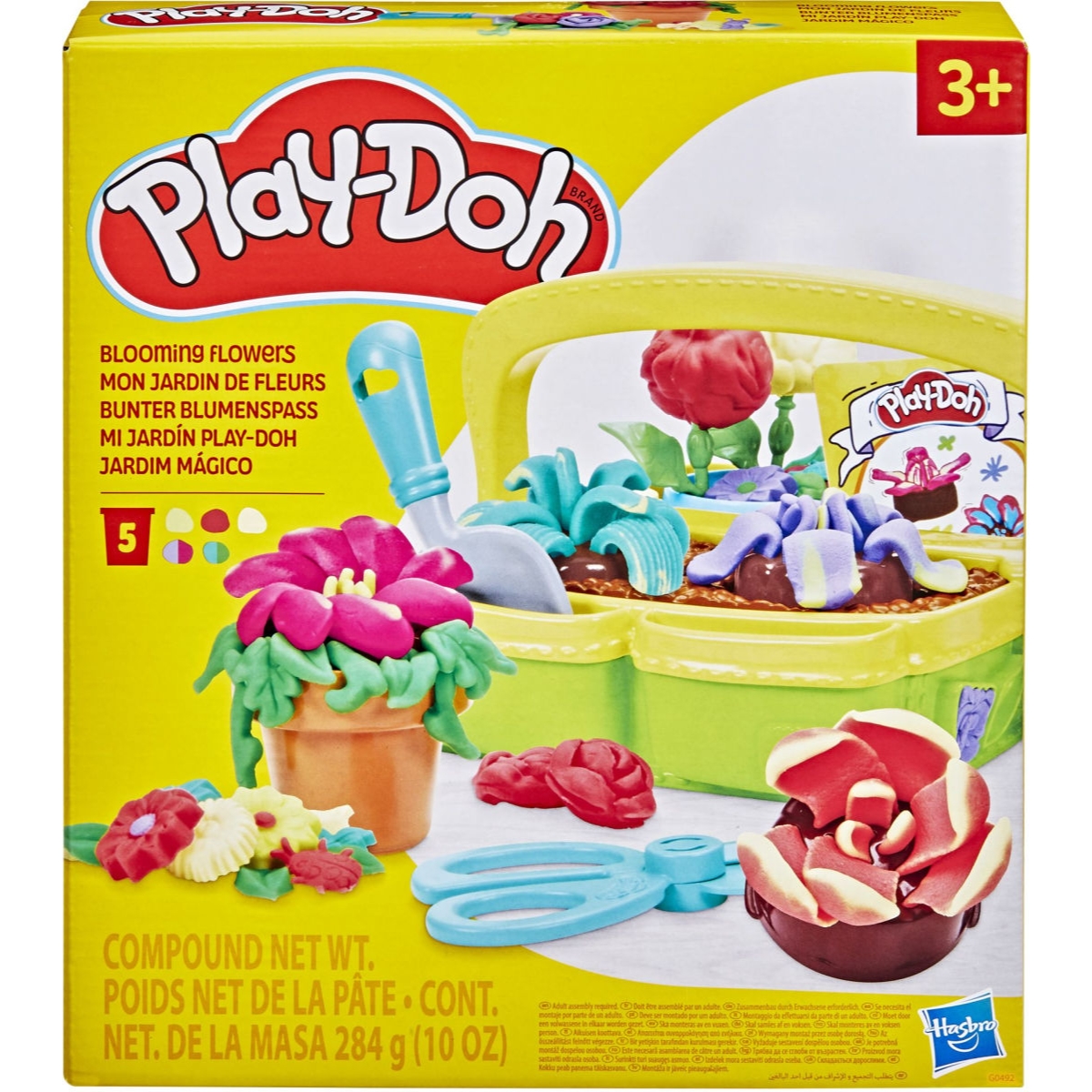 Play-Doh Blooming Flowers Playset Unisex, 3-4 Years