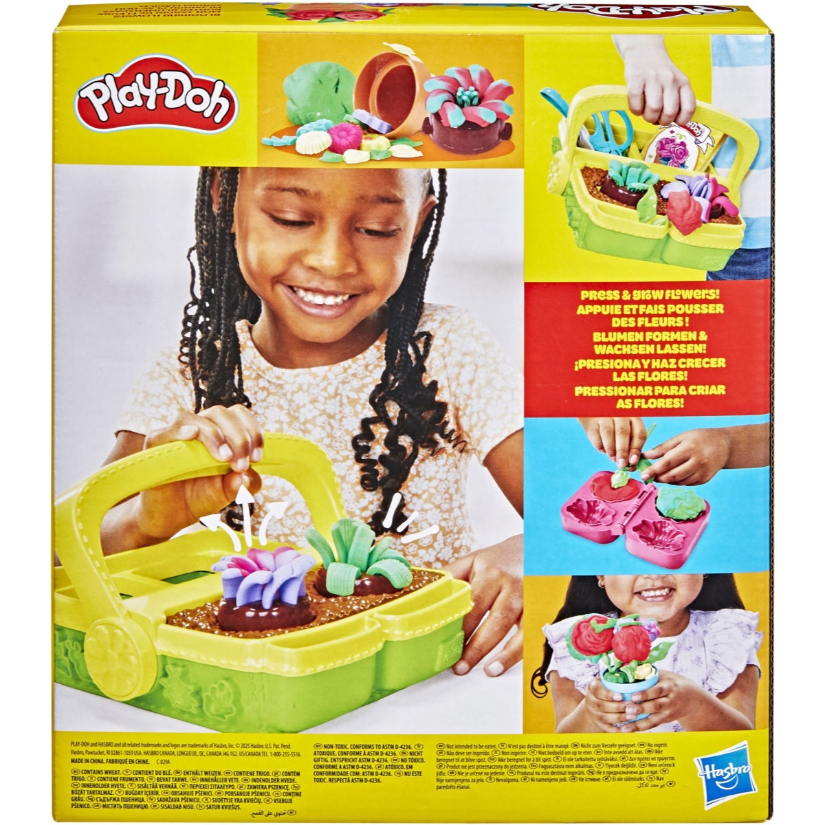 Play-Doh Blooming Flowers Playset Unisex, 3-4 Years