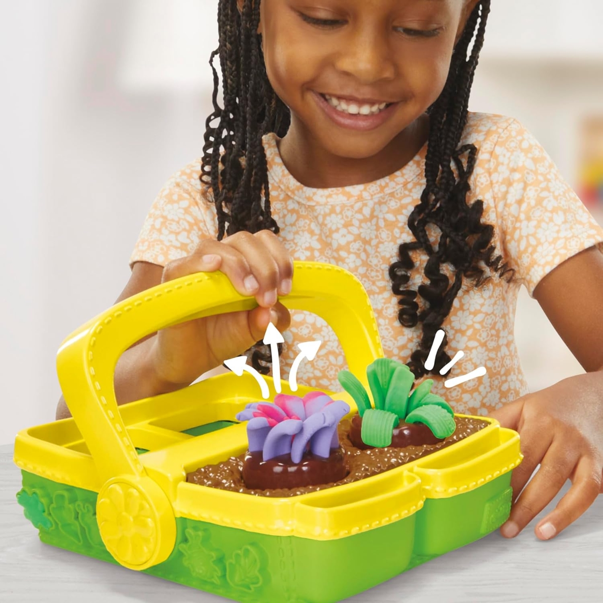 Play-Doh Blooming Flowers Playset Unisex, 3-4 Years