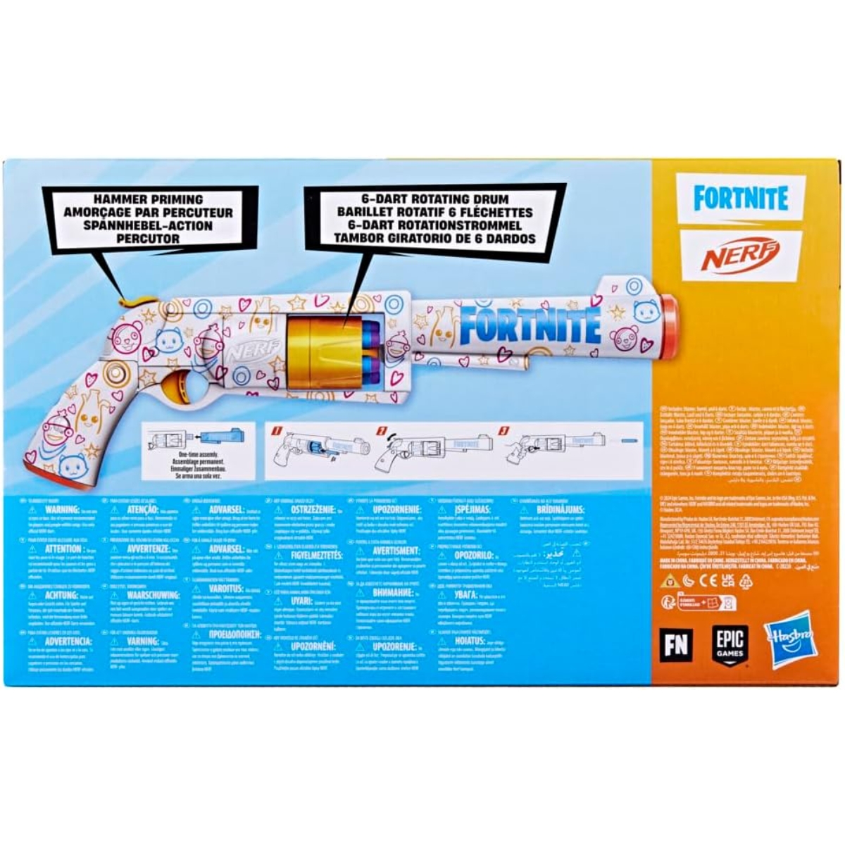 هاسبرو نيرف فورتنايت فرينز فور إيفر بلاستر لعبة للجنسين، 8-10 سنوات