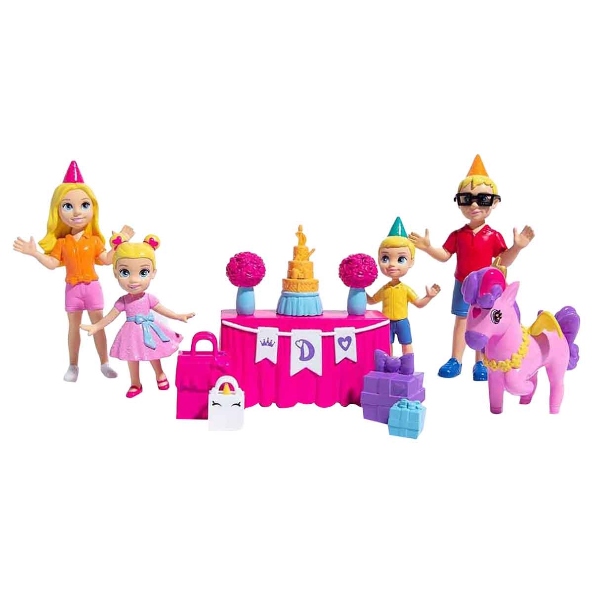 Love,Diana 2.5" Show Princess Birthday Bash Figurine Set Girls, 3-4 Years