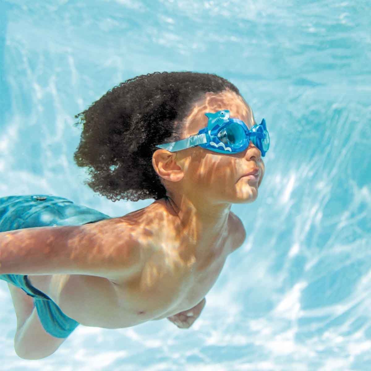 Intex Fun Assorted Goggles Unisex, 3-4 Years