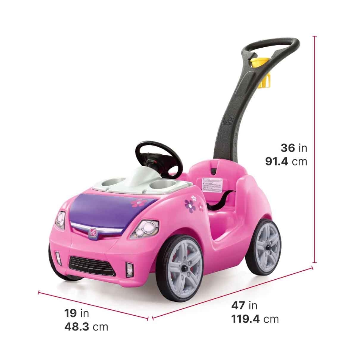 Step2 Whisper Ride II Push Car Unisex, 3-4 Years