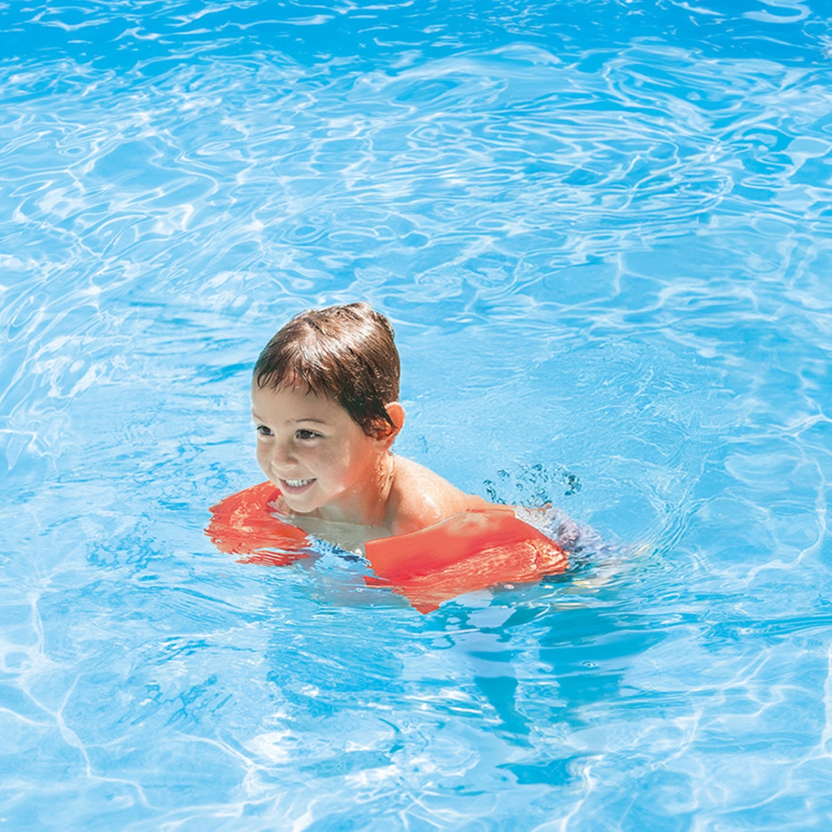 أربطة ذراع للسباحة قابلة للنفخ من انتكس للجنسين، 5-7 سنوات، عبوة 2