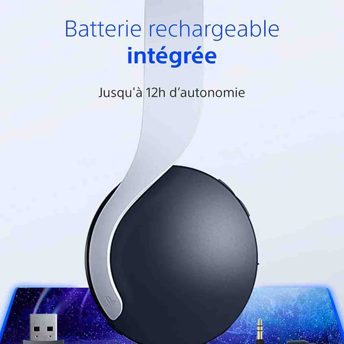 Sony PULSE 3D Wireless Headset for PlayStation 5 - White