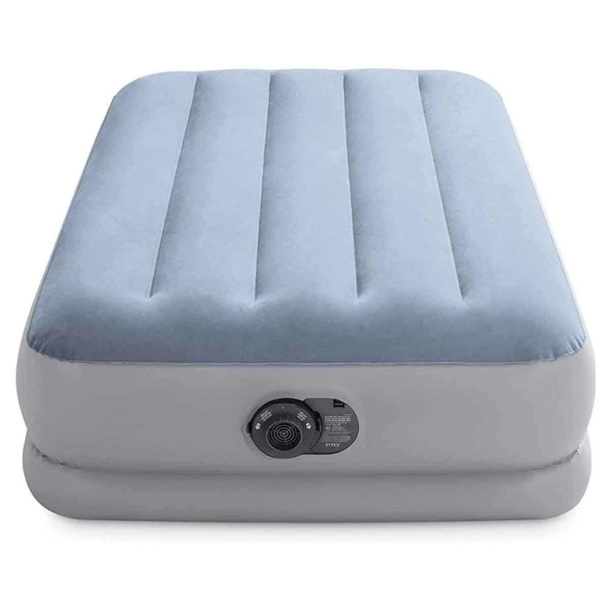 إنتكس سرير هوائي كوين متوسط الارتفاع مريح بتقنية فايبرتيك للجنسين