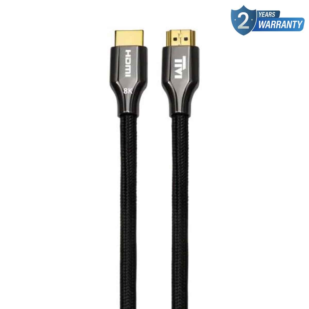Twisted Minds Zinc Alloy 8K HDMI Braided Cable