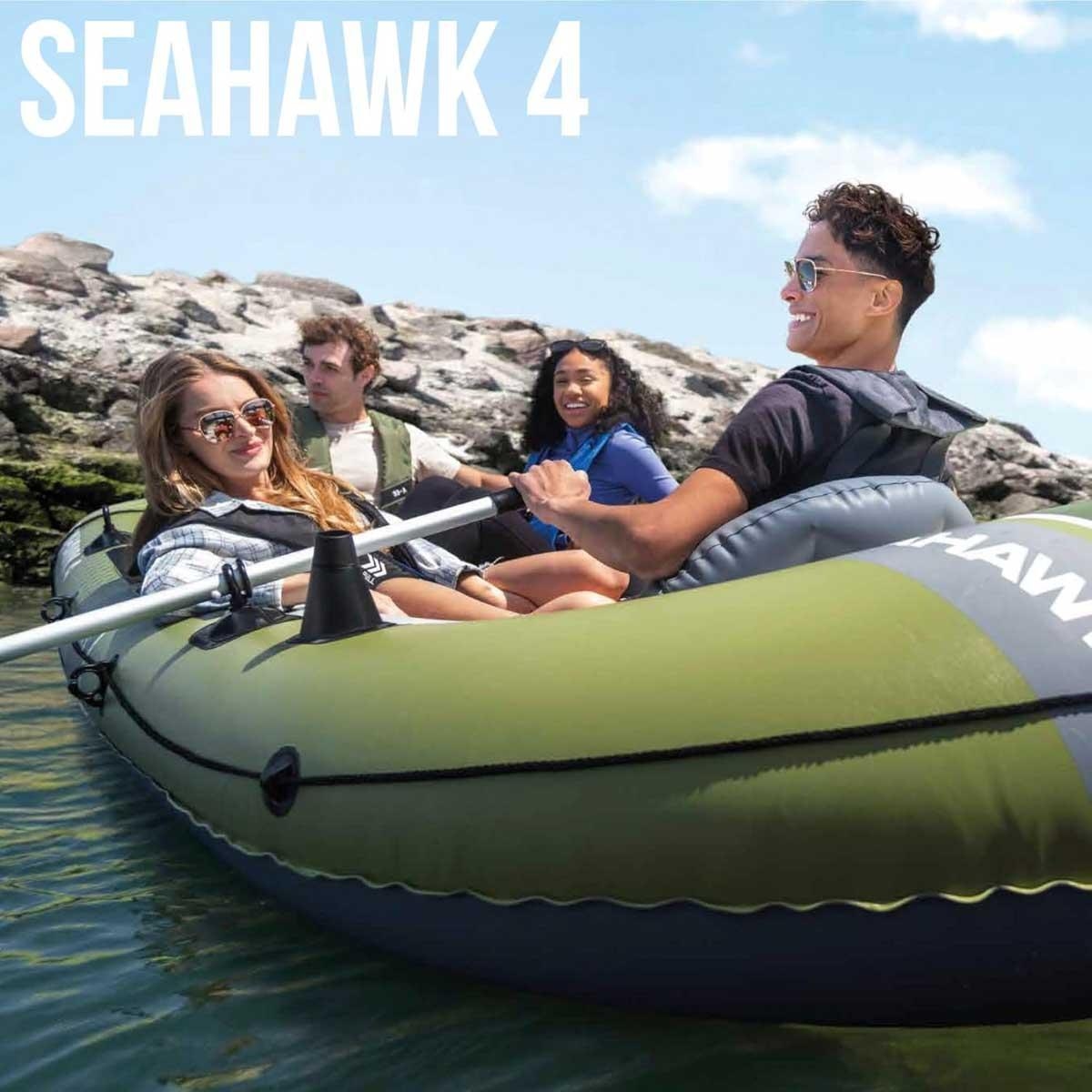 Intex Seahawk 4 Boat Set