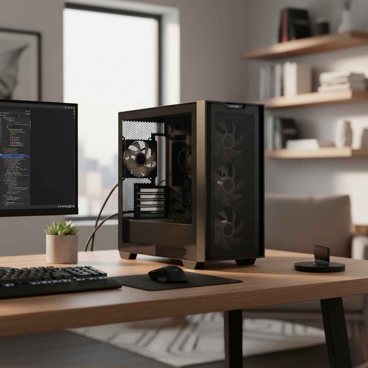 Asus A21 Plus TG ARGB Gaming PC Case