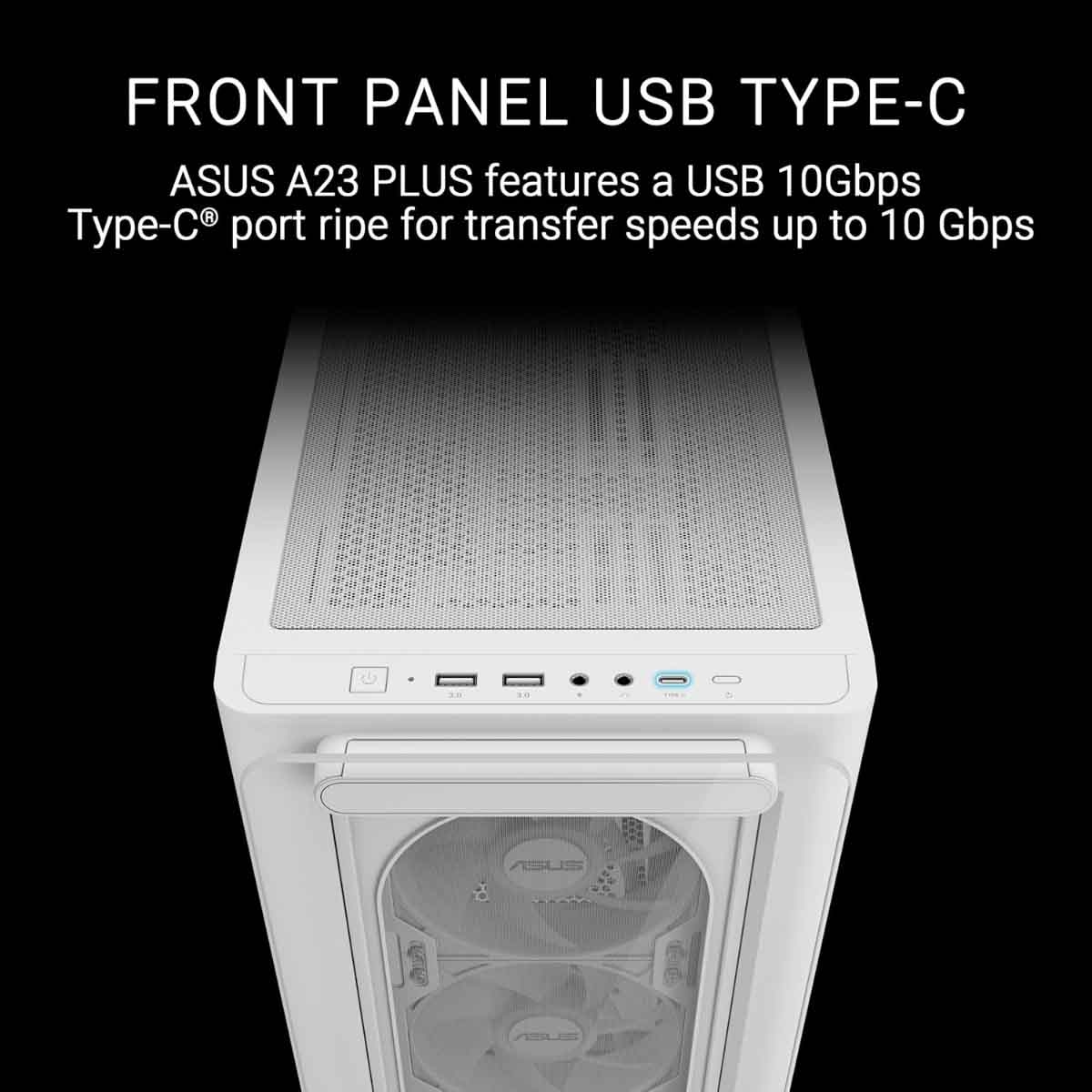 أسوس A21 بلس TG ARGB هيكل كمبيوتر ألعاب ATX