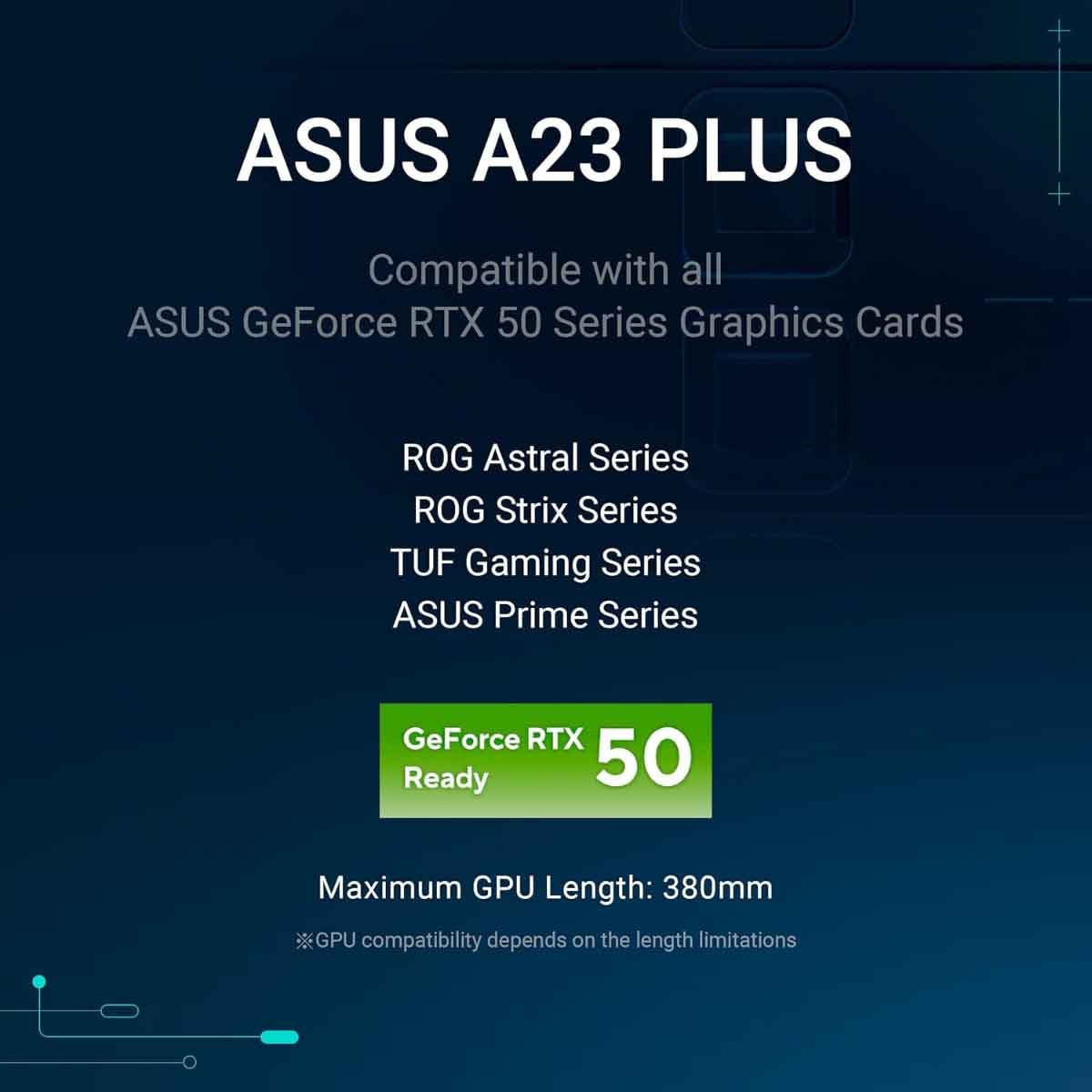 أسوس A21 بلس TG ARGB هيكل كمبيوتر ألعاب ATX