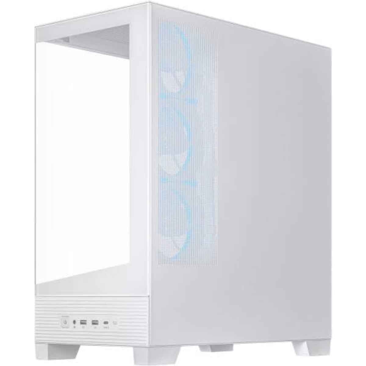 Asus White A31 Plus TG ARGB Mid-Tower Gaming PC Case