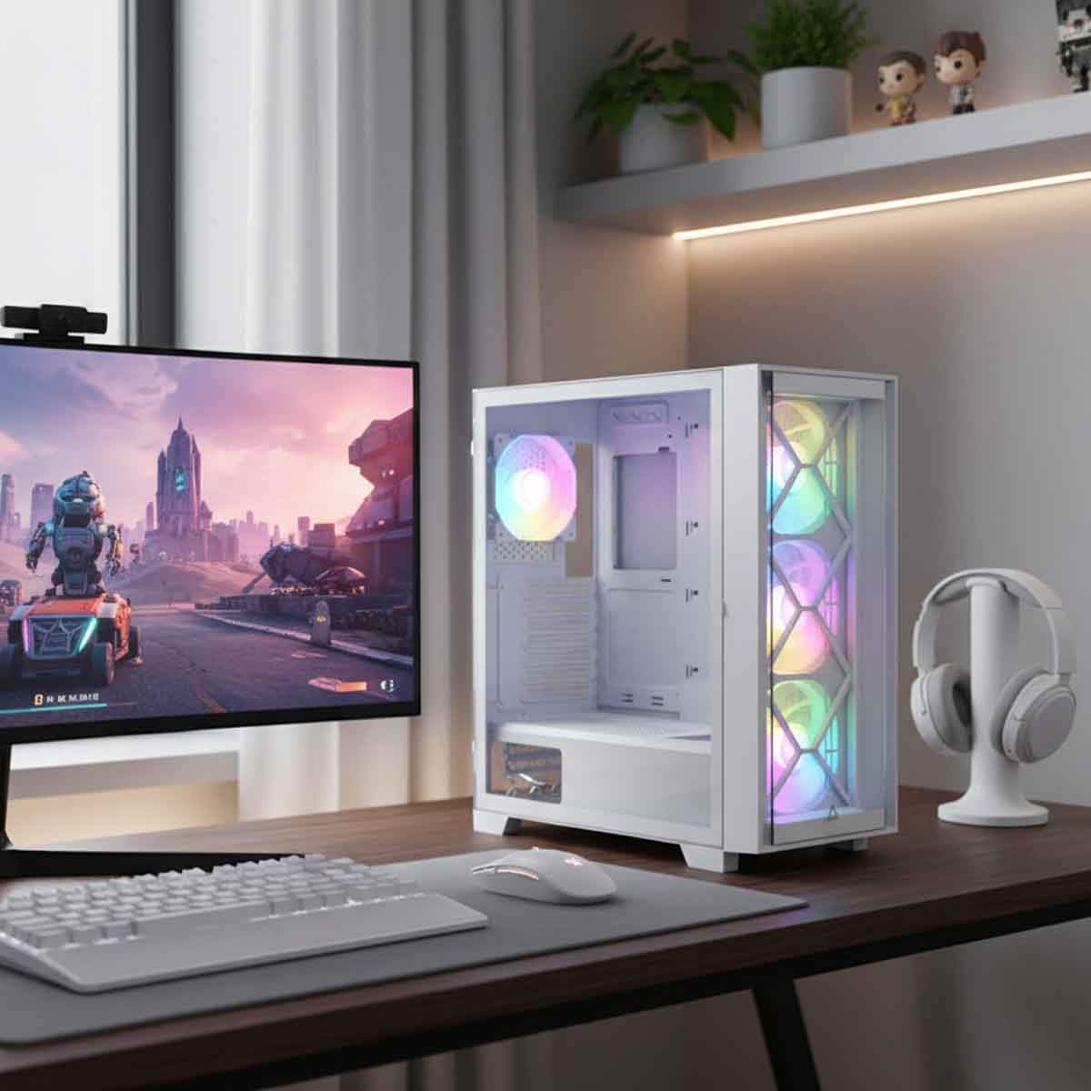 Montech White AIR 1000 Premium Gaming PC Case