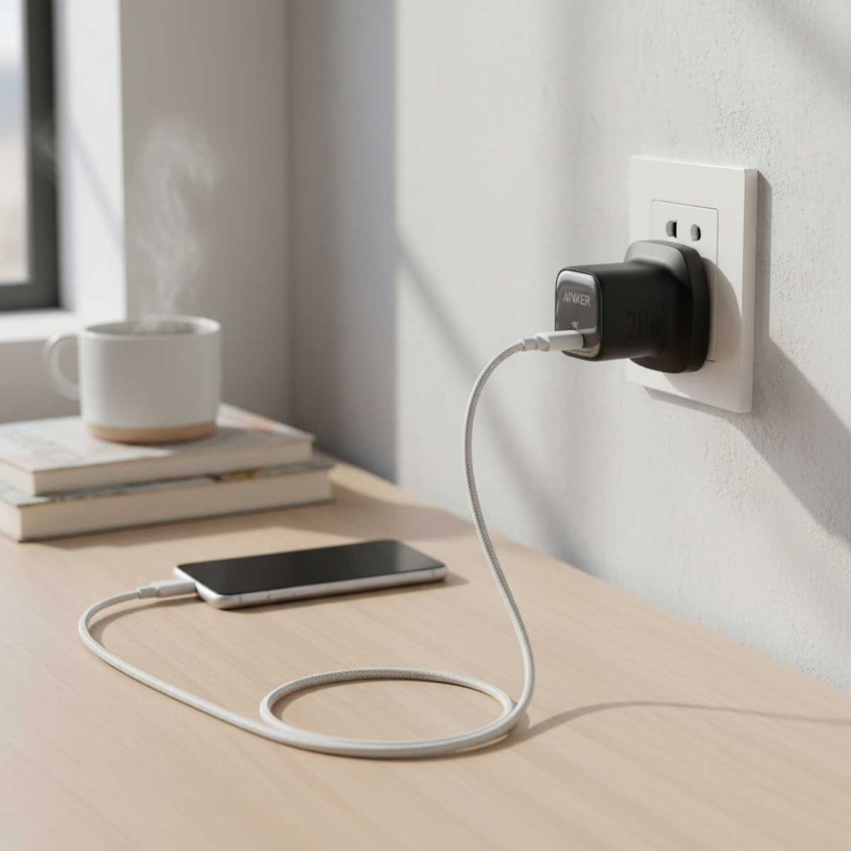 أنكر شاحن حائط USB-C بقدرة 20 واط
