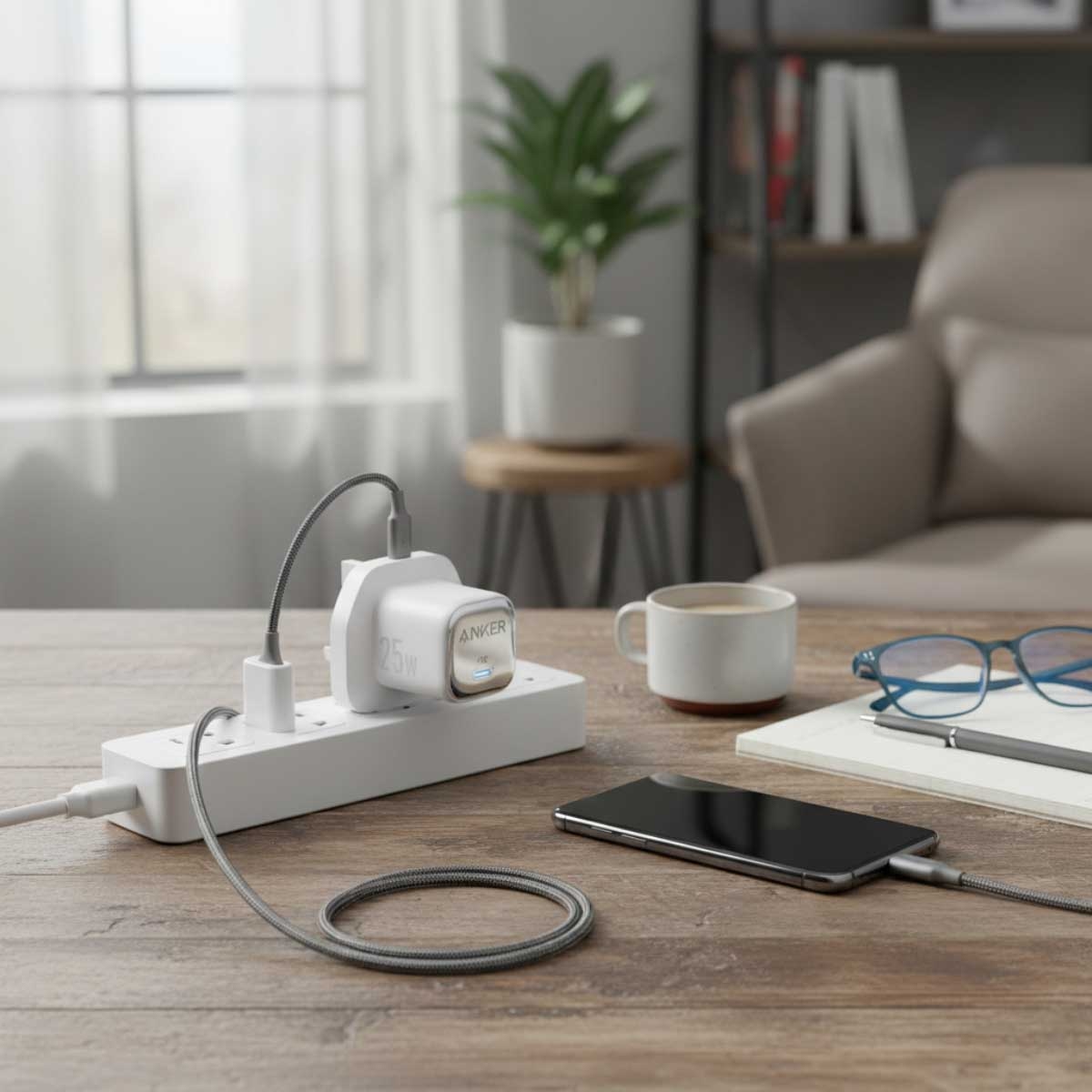 أنكر شاحن حائط USB-C بقدرة 25 واط