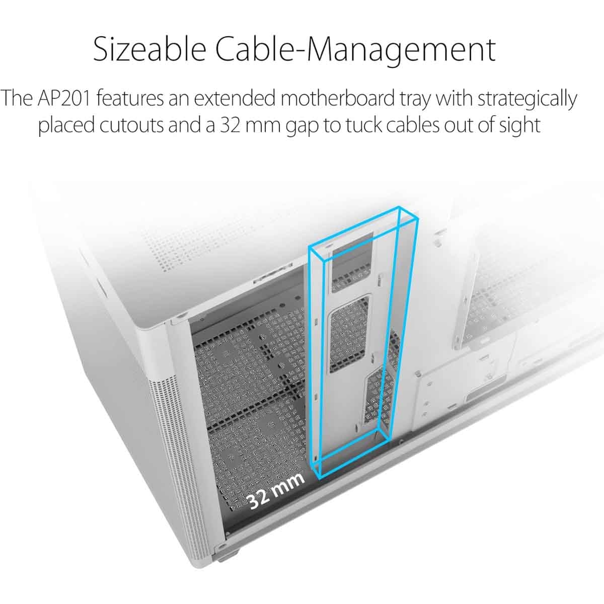 ASUS Prime AP201 MicroATX PC Case
