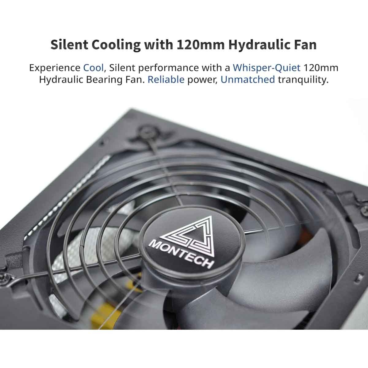 مونتيك مزود طاقة APX550W بمعيار ATX