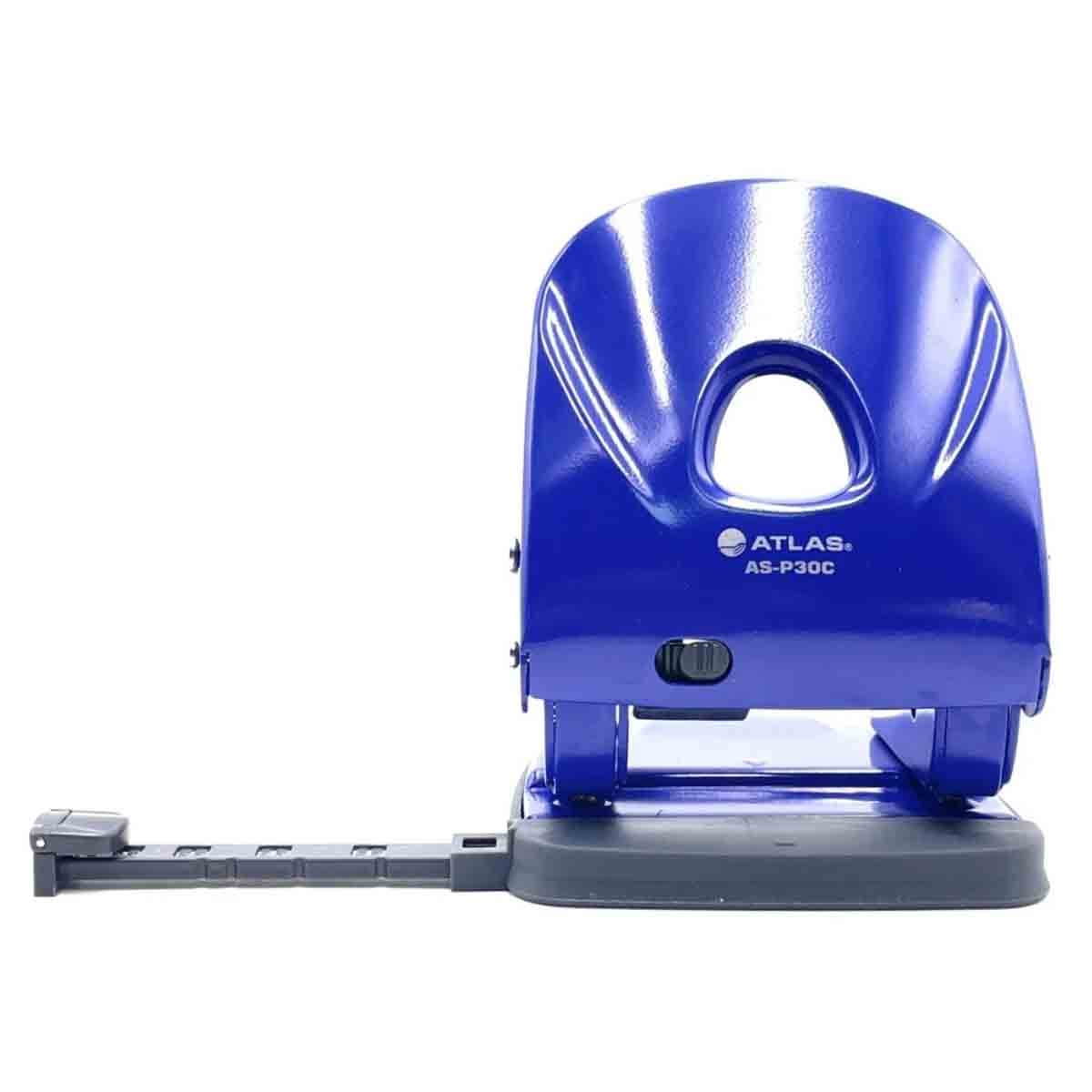 أطلس آلة تثقيب أوراق - أزرق - 30 ورقة