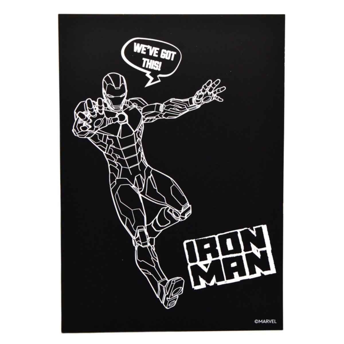 Marvel Avengers Scratch Scribble Sticker Set Unisex, 3-4 Years