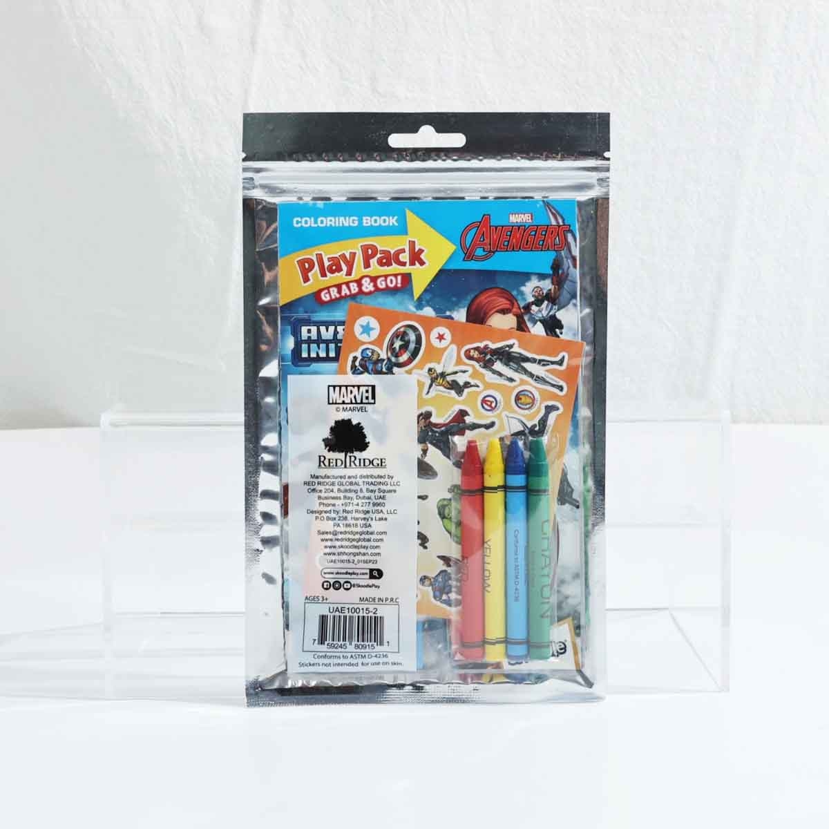 Marvel Avengers Grab & Go Play Pack Unisex, 3-4 Years