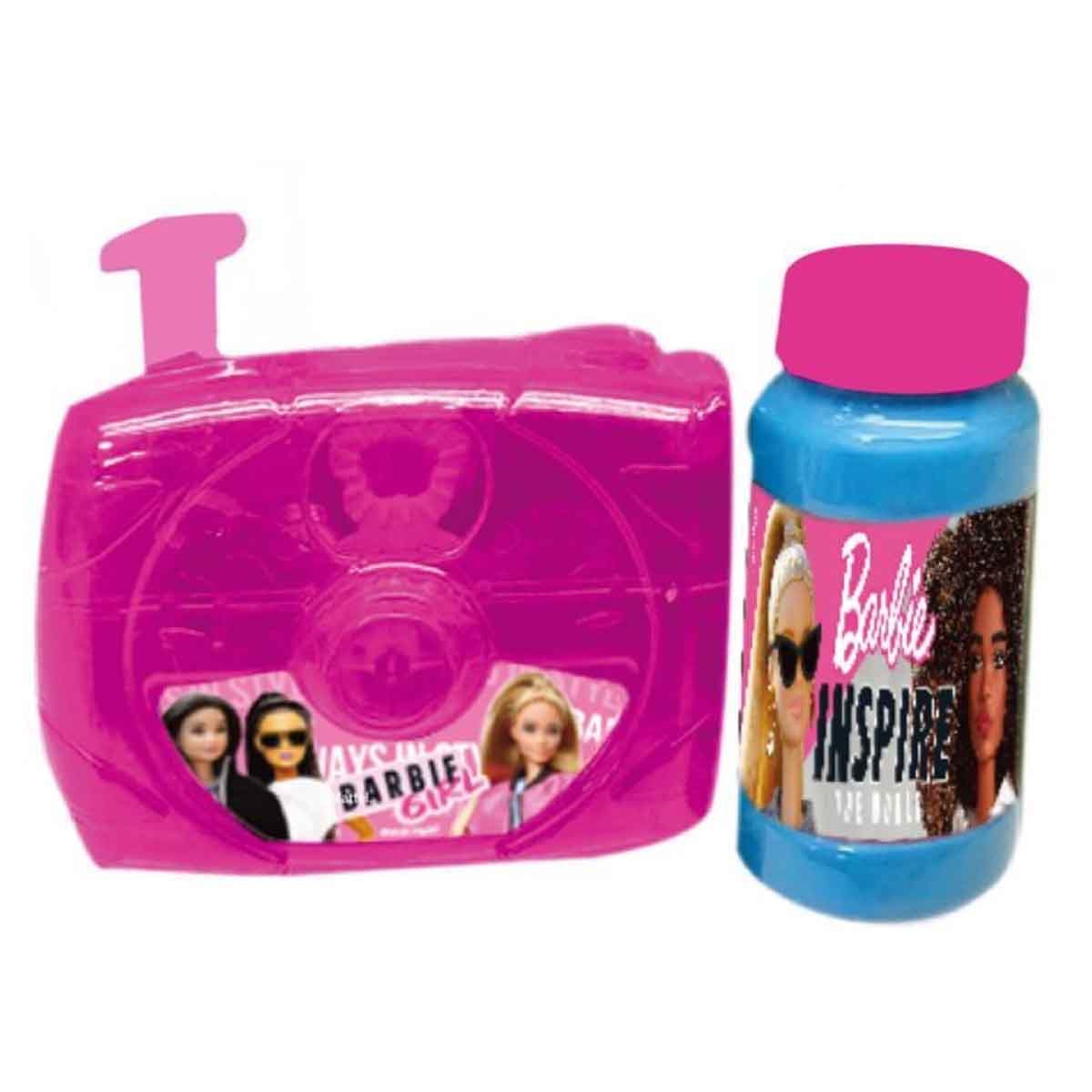 باربي كاميرا فقاعات مع محلول للبنات، 3-4 سنوات