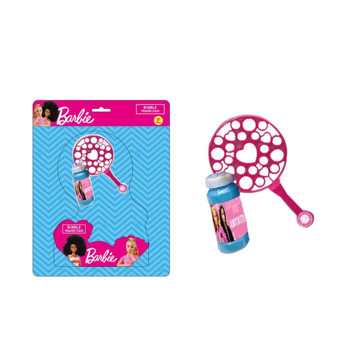 Barbie Bubble Wand Fun with Solution Girls, 3-4 Years