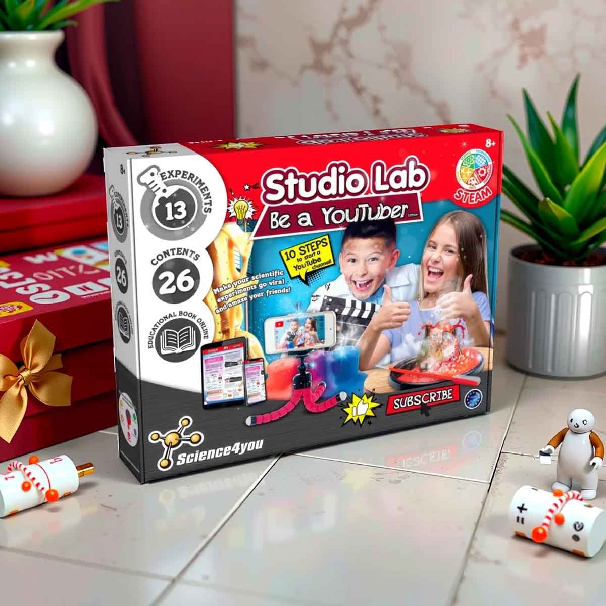 ساينس فور يو مجموعة كن يوتيوبرًا للجنسين، عمر 8-10 سنوات