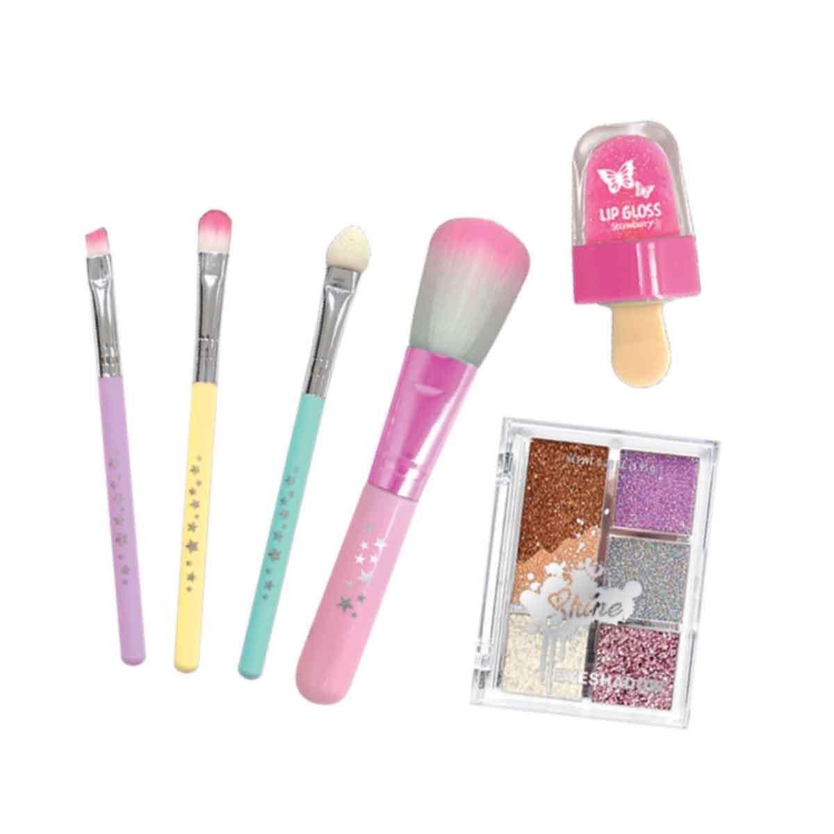 هوت فوكس مجموعة مكياج بيوتي فايبز للبنات، من عمر 8-10 سنوات