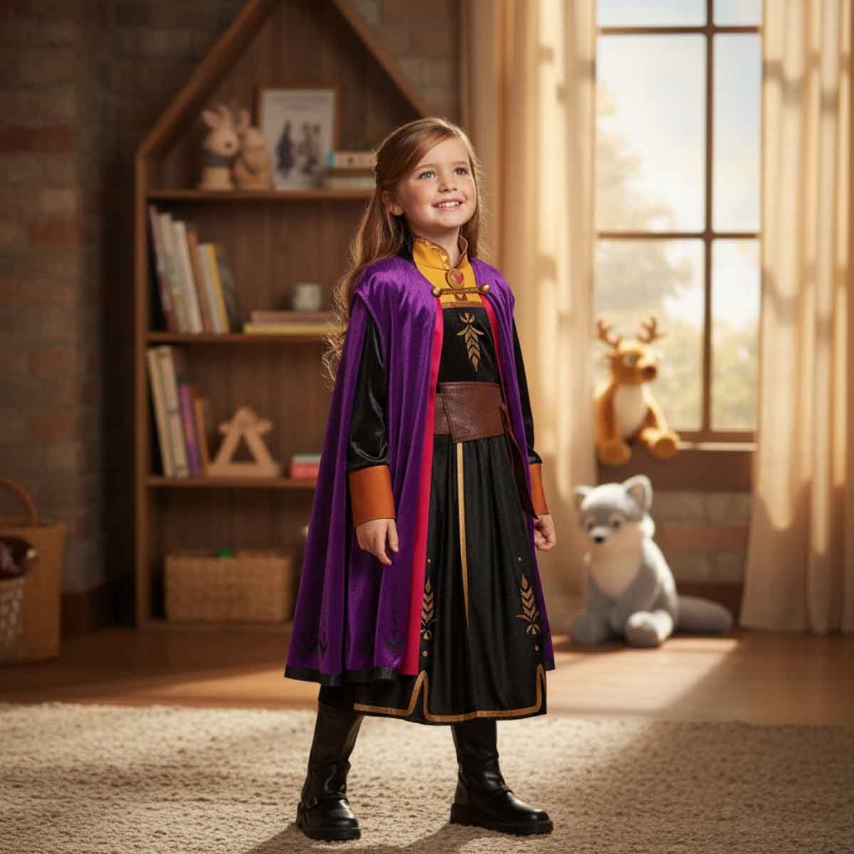 ديزني فروزن زي فاخر آنا